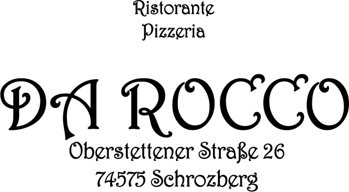 Logo Pizzeria Da Rocco